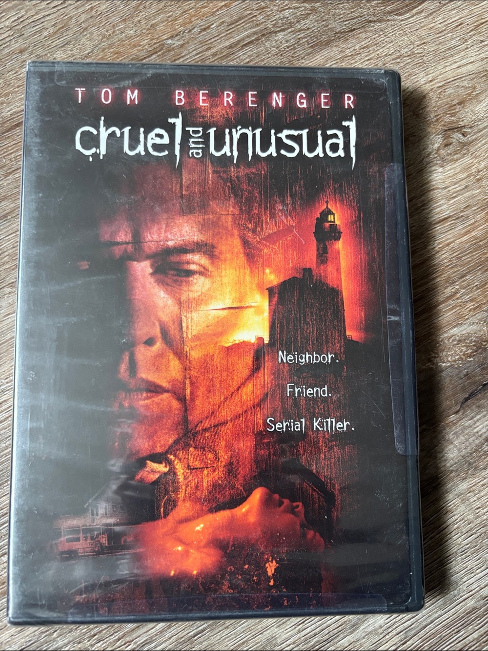Tom Berenger "Cruel and Unusual" DVD —